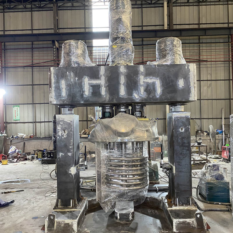 Double Planetary Power Mixer for Efficient Production of Raw Materials for Stainless Steel Chemical Industry Heating Type and Vacuum Type