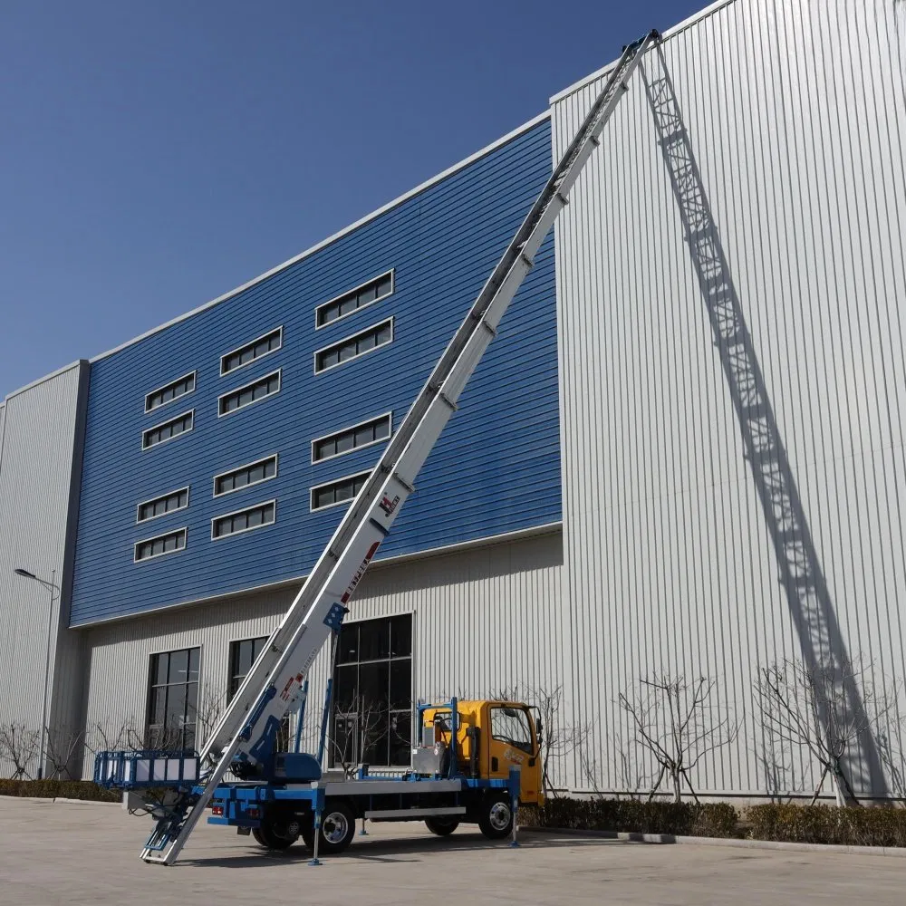 Jiuhe High-Altitude Material Transport Truck Aerial Work Truck 36m Ladder Lift Truck