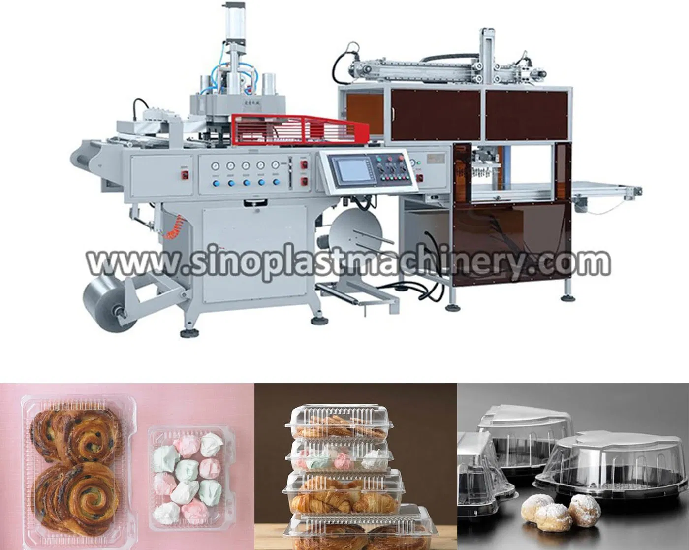 Automatic BOPS Thermoforming Machine with Stacking Air Pressure