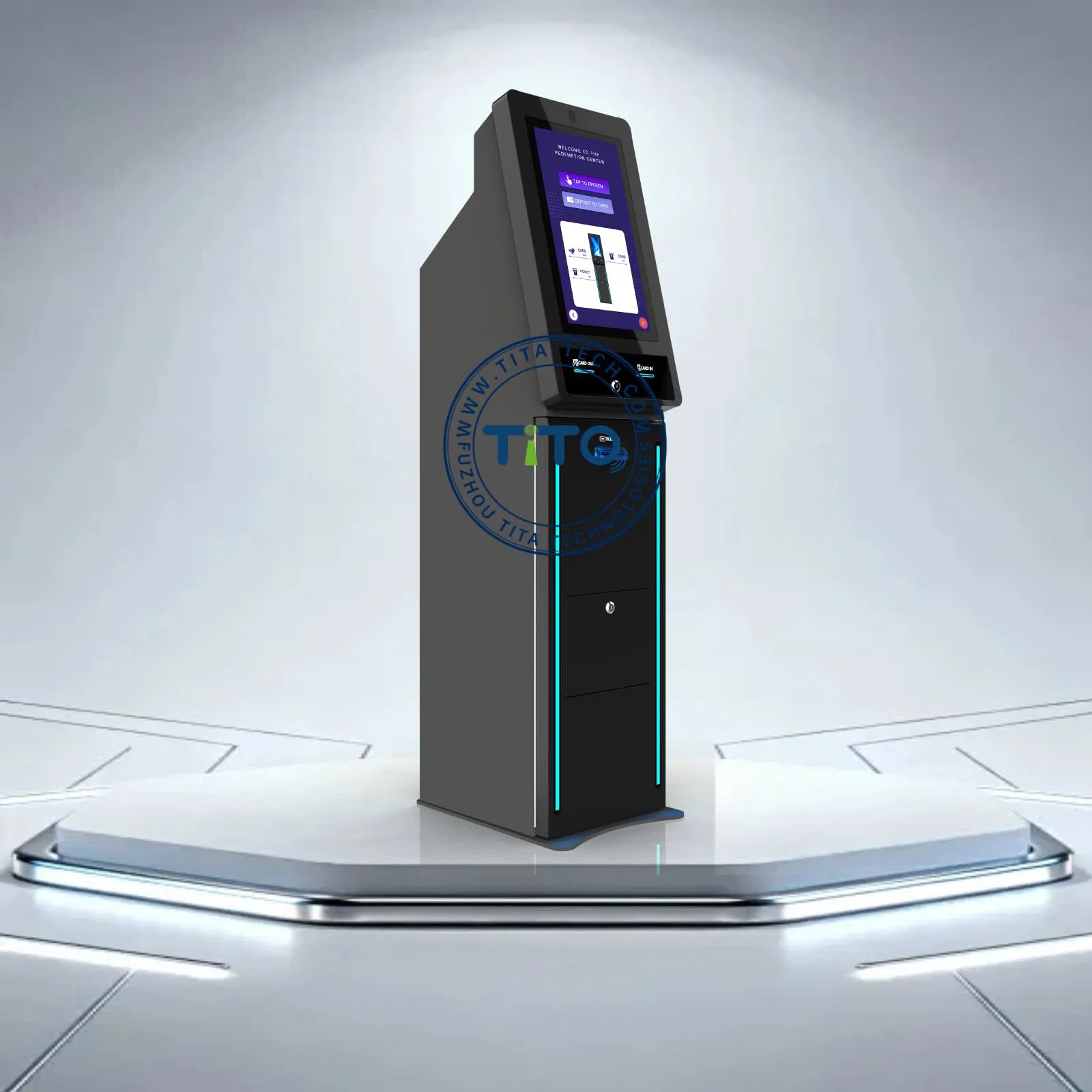Metal Cabinet Self Service Kiosk ATM Skill Game Cabinet Tico Genmega ATM for Skill Game