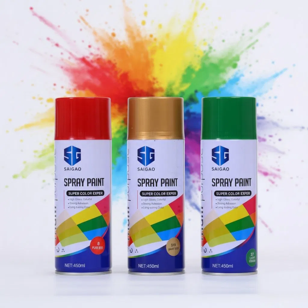 400ml Aerosol Gold/Chrome/Metallic Spray Paint