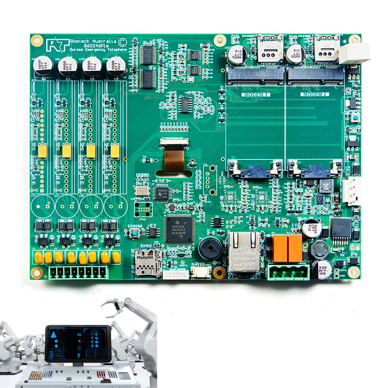 Custom Industrial Control Computer PCBA Board Assembly