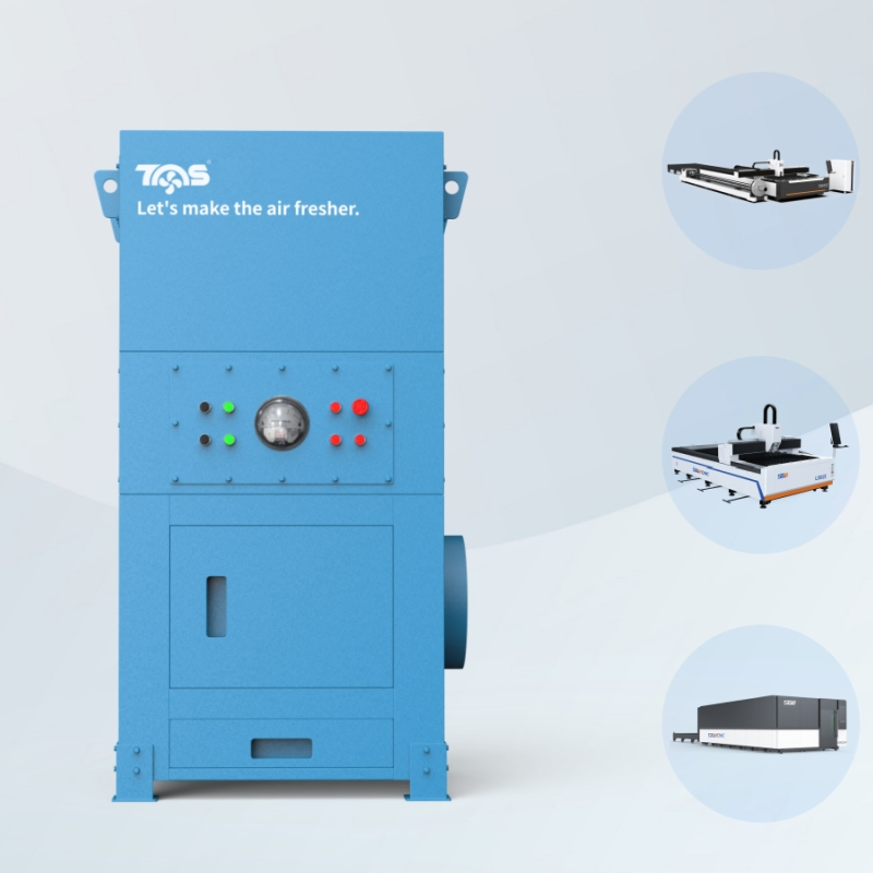 TMSC-4L Fail-Safe Dust Collector Automatic Cleaning Cartridge Dust Collector
