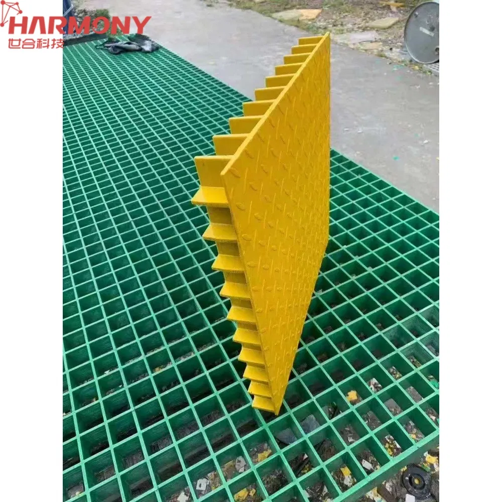 FRP Molded Grating with 19*19mm Micro Mesh for Factory Parking