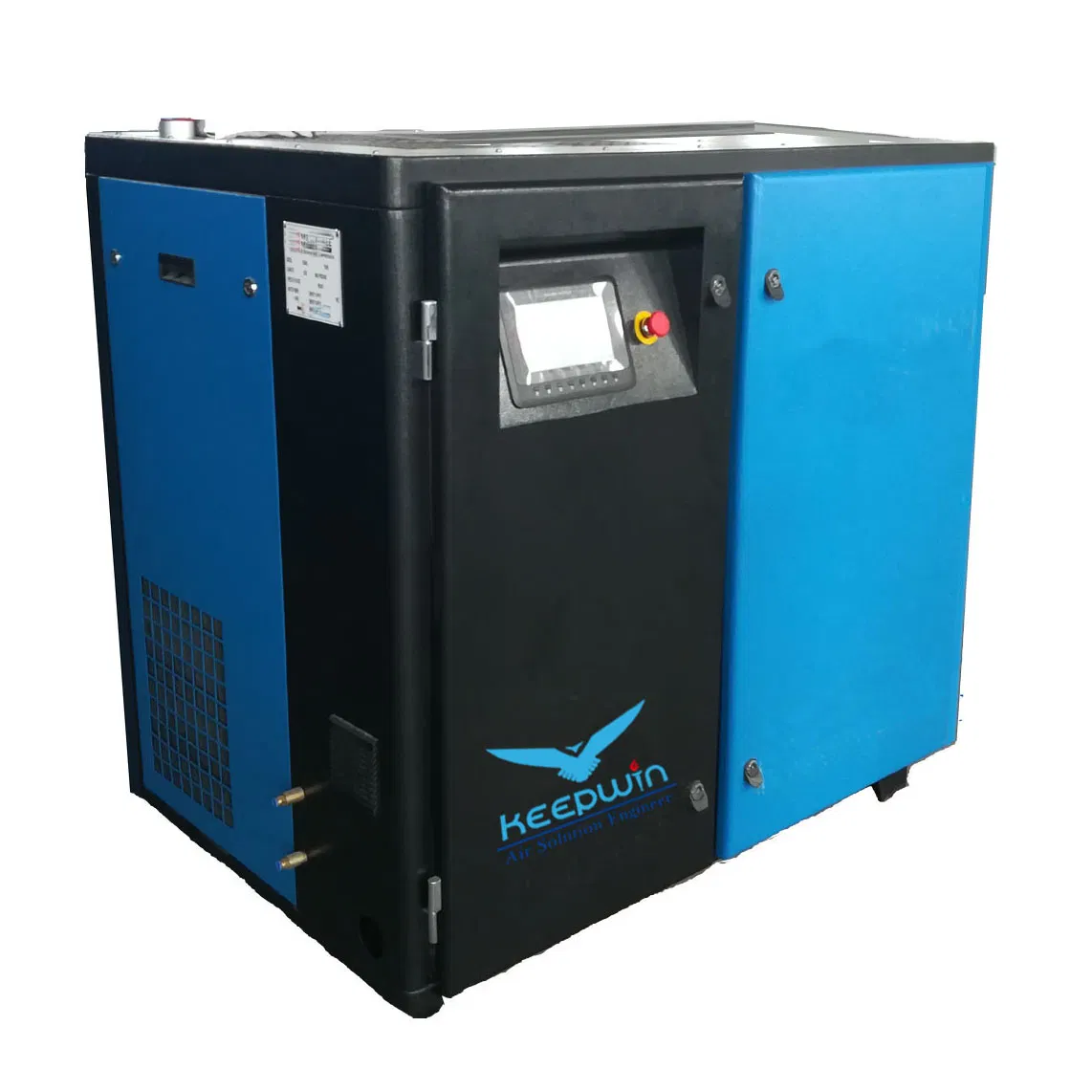 22kw 8bar Stationary Two Stage Rotary Screw Air Compressor