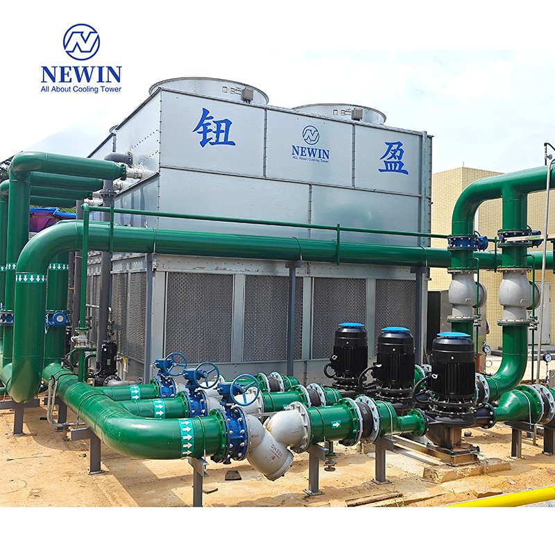 Counter Flow Closed Circuit Cooling Tower for Eco-Industry with Capacity 1450kw