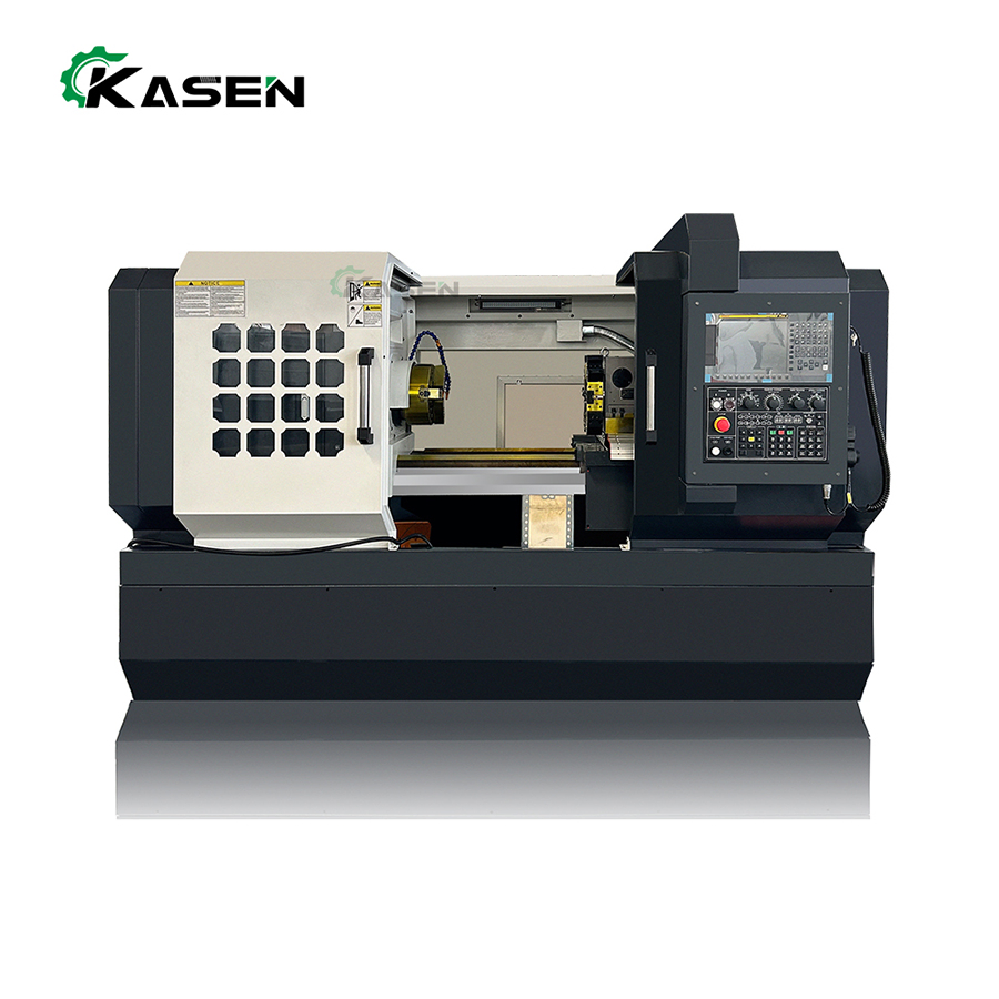 Metal CNC Lathe Machine CK6150 Horizontal Flat Bed CNC Lathe
