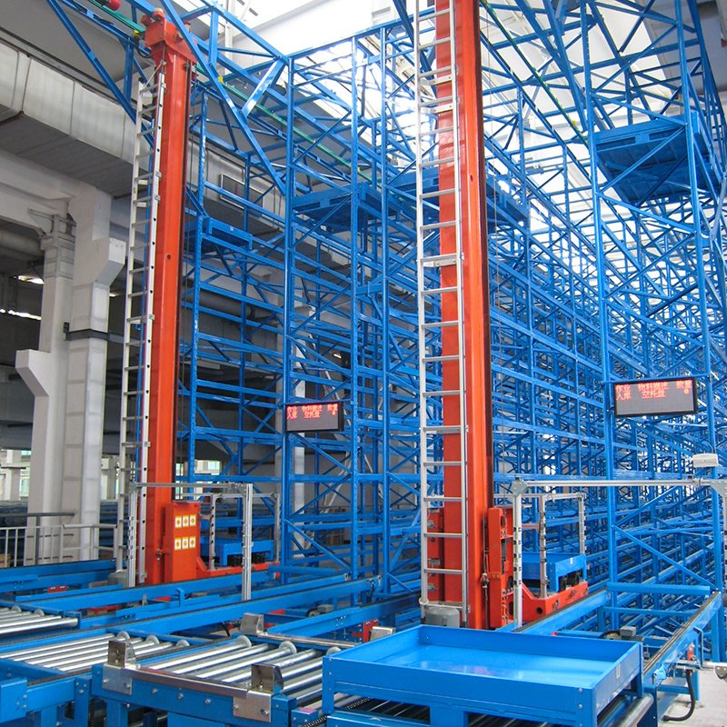 ASRS Warehouse Stacker Crane Logistic Inventory Storage Rack Automatic Storage Retrieval System