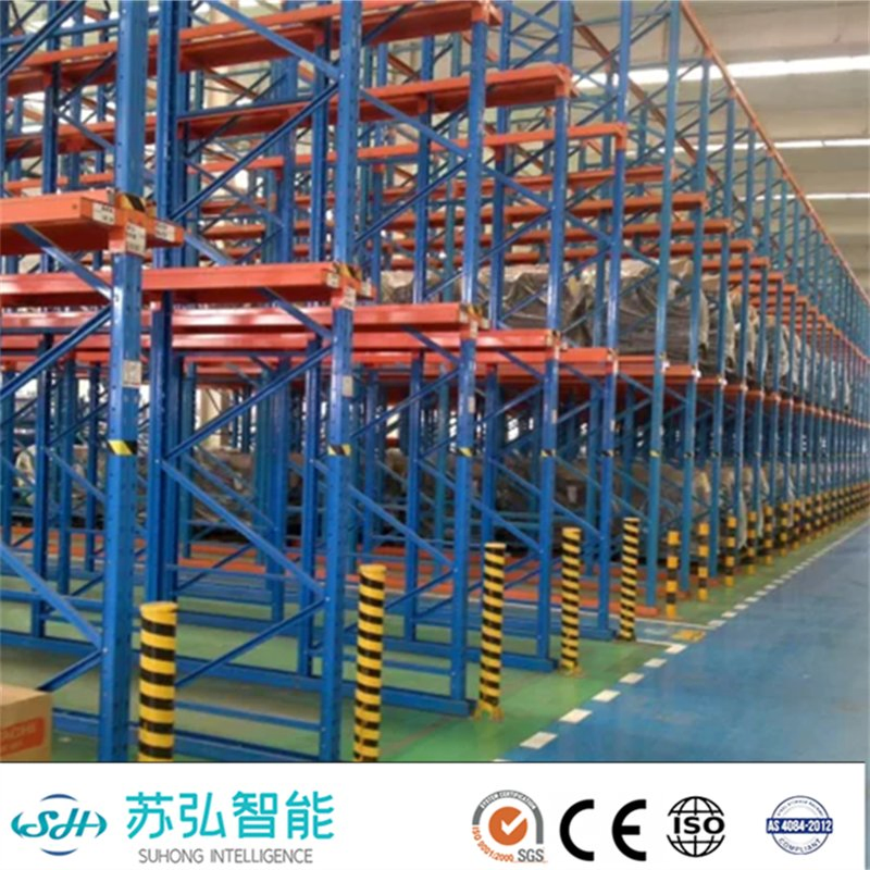 Suhong Steel Shelf Forklift Drive-in Pallet Rack Metal Warehouse Storage Shelves