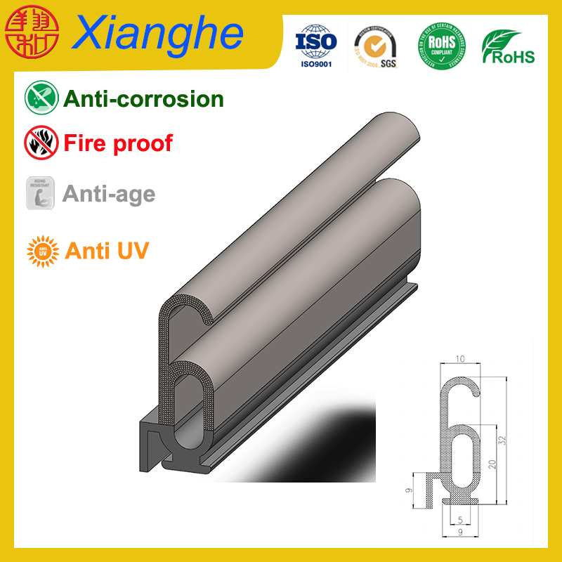 Weatherproof Durable Rubber Seal Strips for Home Windows and Doors