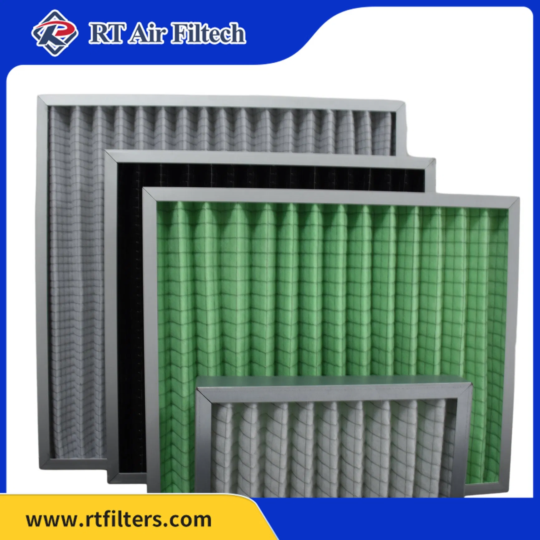 Washable Foldaway Panel Pleated Air Filter