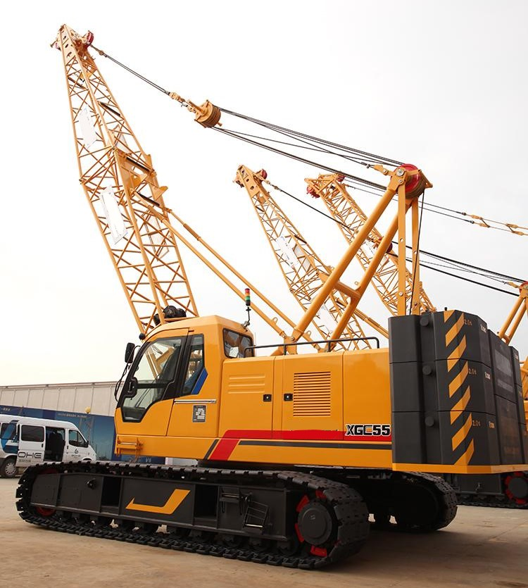 55ton Hydraulic Crawler Crane Xgc55 Quy55 50ton 60ton 70ton Lifting Crawler Crane