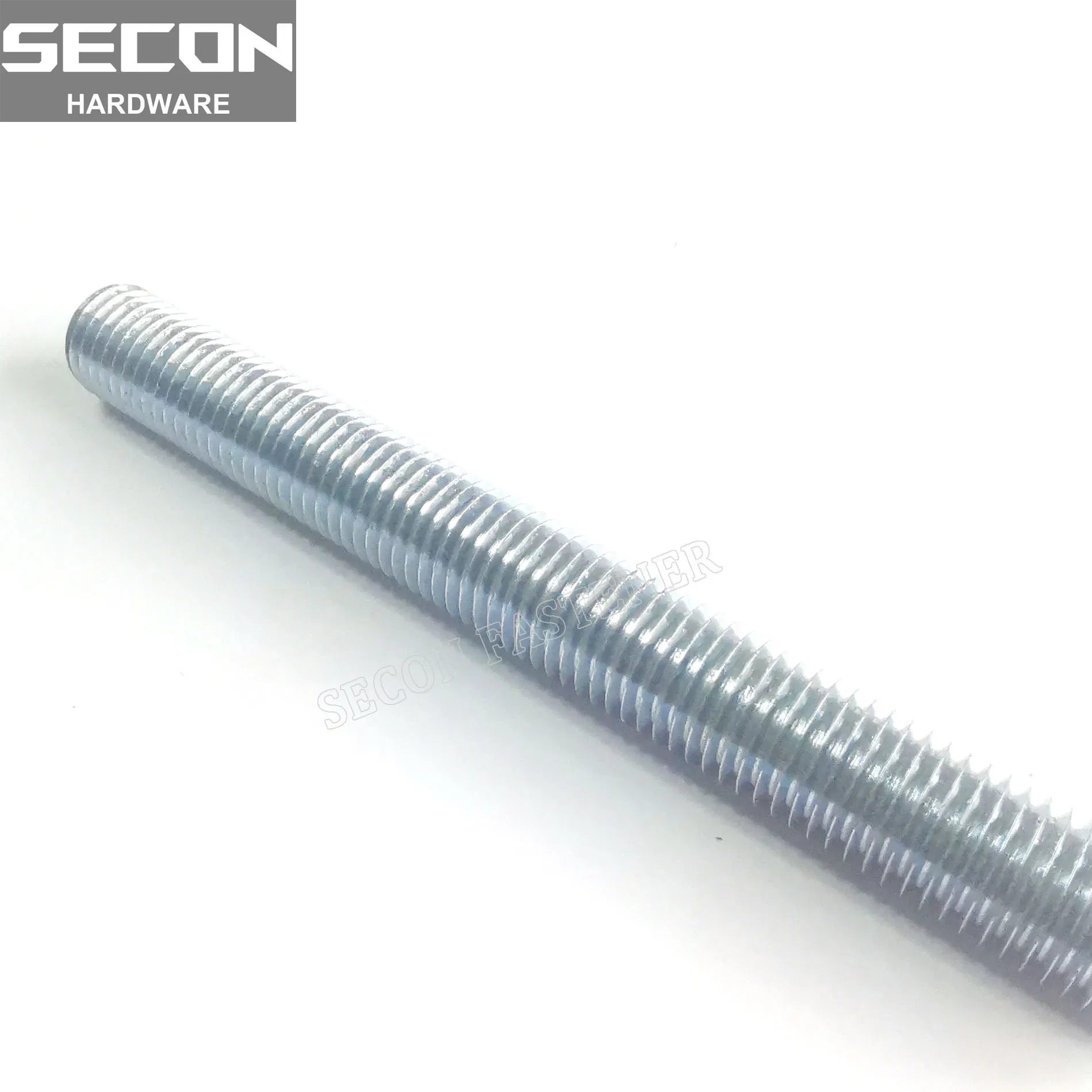 DIN975/DIN976 Carbon Steel/Stainless Steel Stud Threaded Rods ANSI Standard Full Threaded Bar with Zinc Plated/Black/HDG