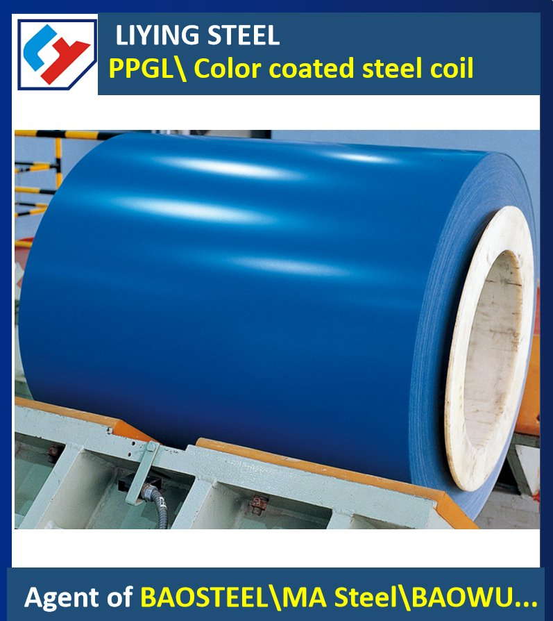 Dx51 Dx52 Dx53 Dx54 Q235 PE SMP HDP PVDF Rivestito Baosteel Preverniciato Laminato a Freddo Acciaio Galvalume