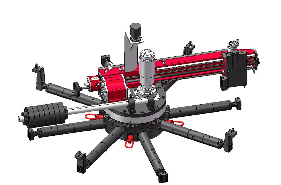FLP-1650 Automatische tragbare Flanschbearbeitungsmaschine