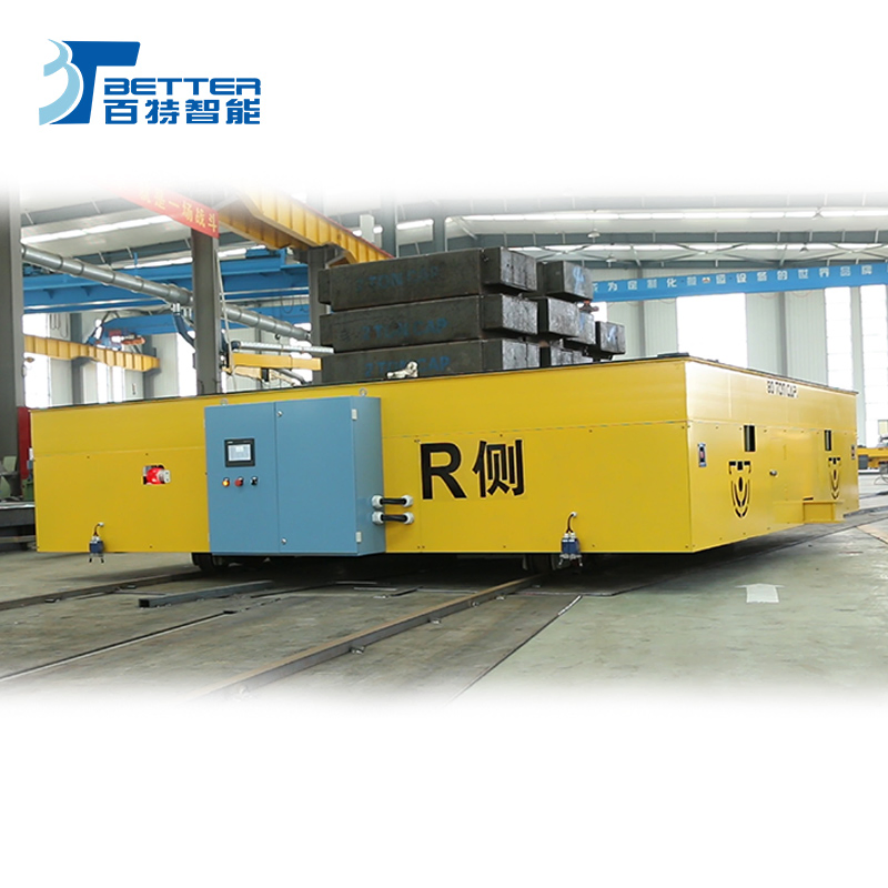 Electric Rail Transfer Cart for Steel Industry Material Handling