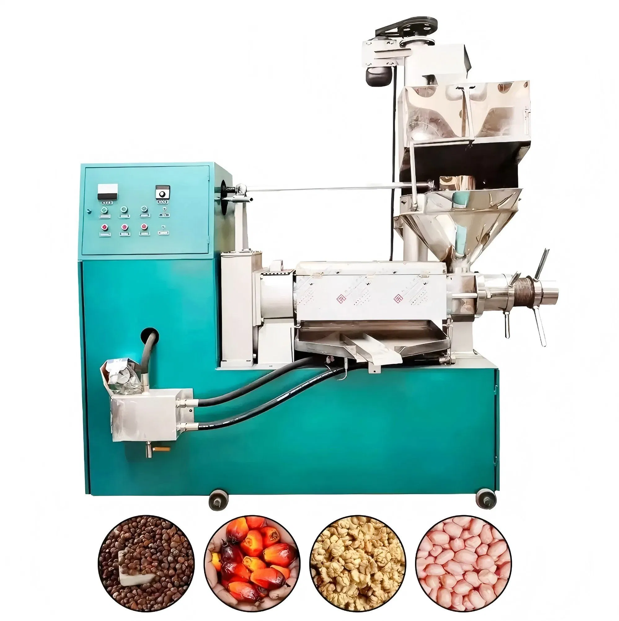 1-10tpd Screw Oil Press Soybean Oil Extractor Mustard Oil Making Machine