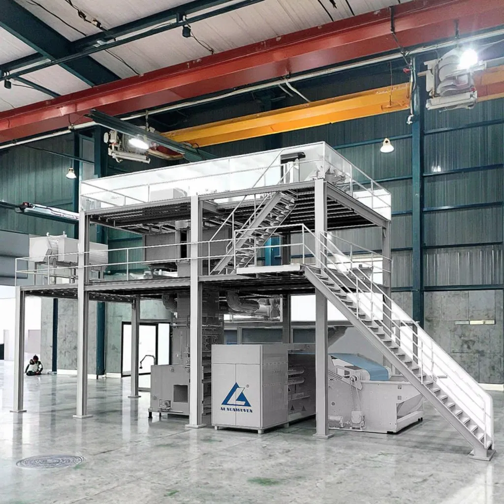 4.2m S PP Spunbond Non Woven Fabric Production Line Nonwoven Machine
