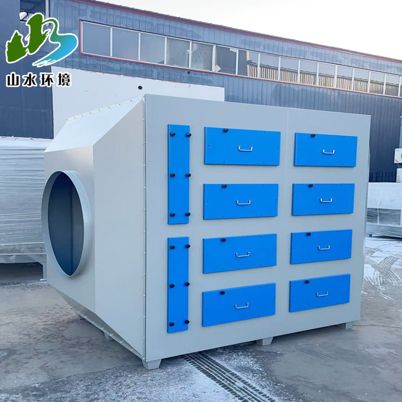 Exhaust Gas Odor Purification Activated Carbon Adsorption Box for Spraying Workshop