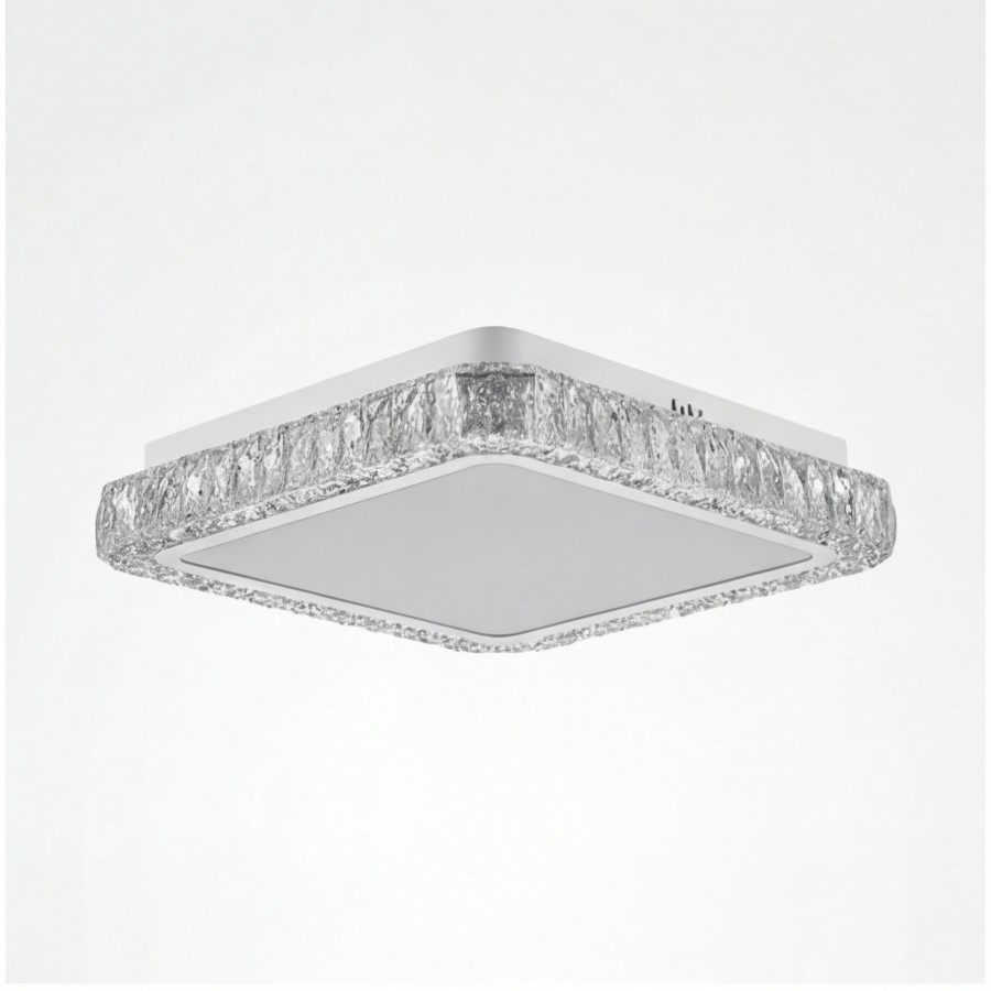Smart RGBIC LED Ceiling Light Fixture 2400lm for Bedroom Living Room