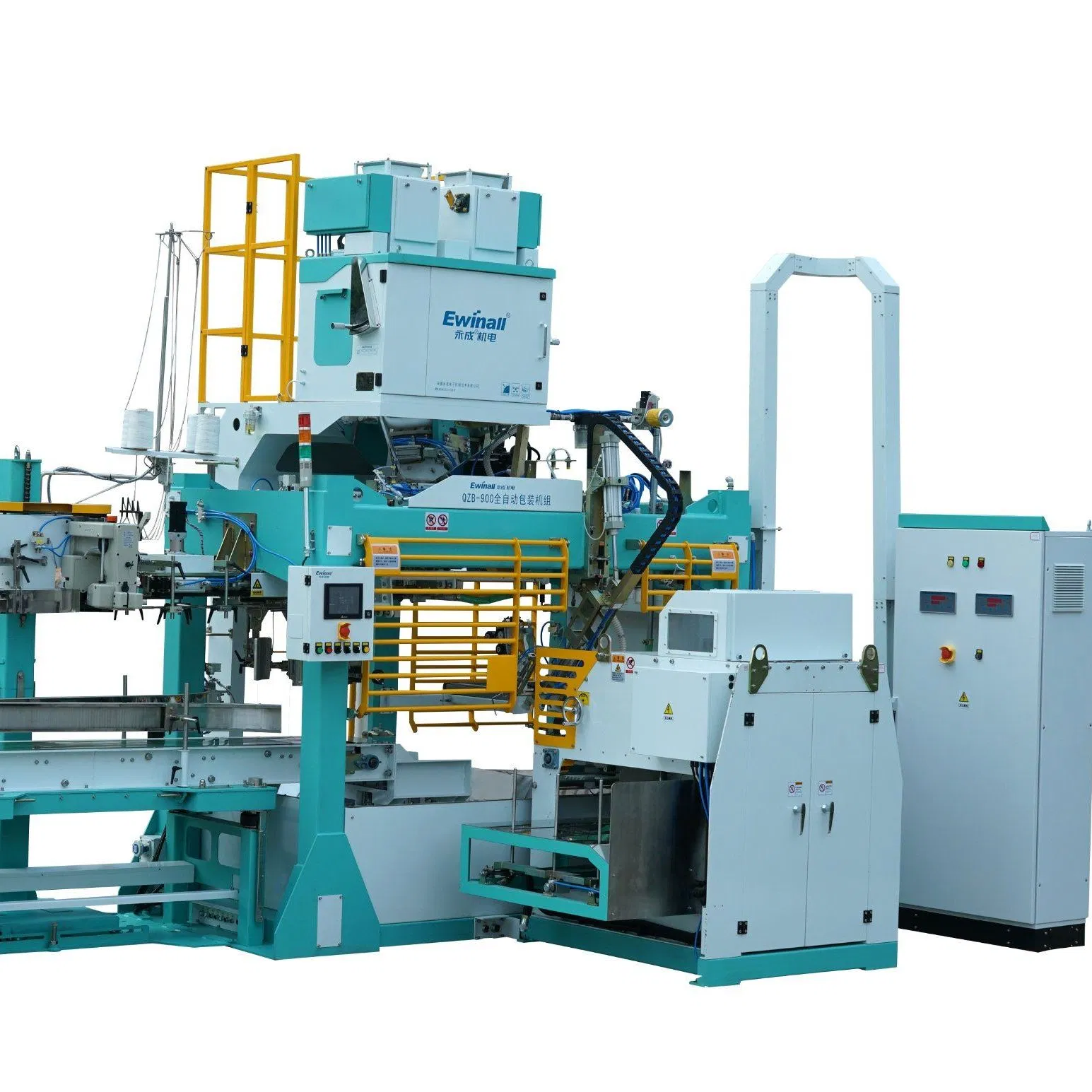 High-Speed Automatic Rice Packing Machine 5-25kg Plastic Bag Capacity