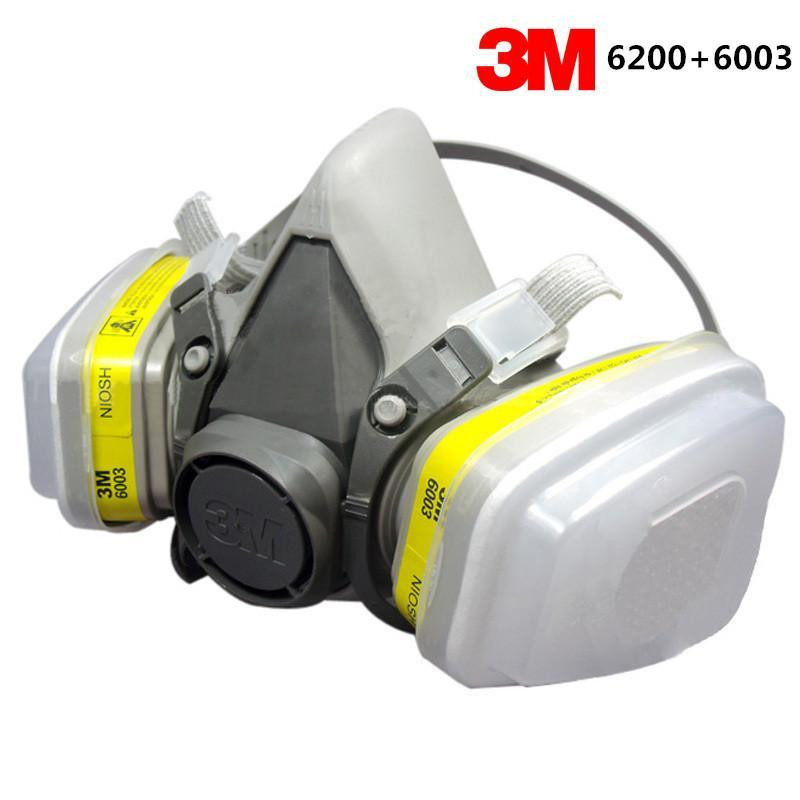 6200 Silicone Half Facial Gas Mask