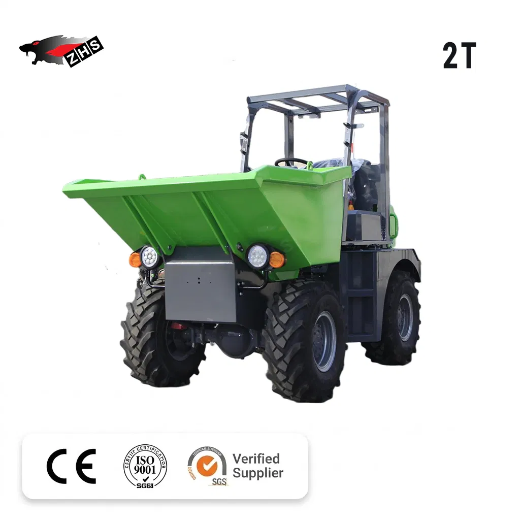 2t 3t 5t 7t 10t CE Certification Site Dumper for Construction and Farm