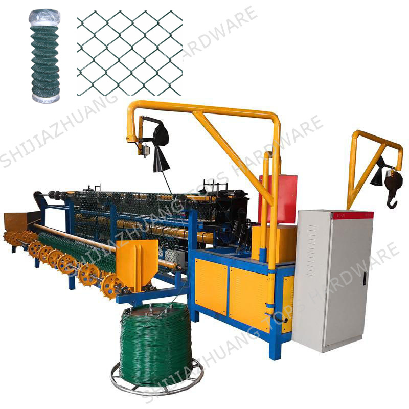 Automatic Double Wire Chain-Link-Fence Making Machine