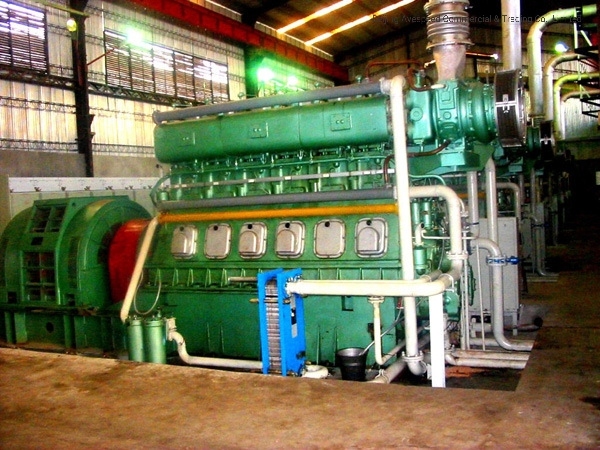Generatore a HFO Heavy Fuel da 600 rpm per una potenza di 3 MW (3X1 MW) in un progetto africano