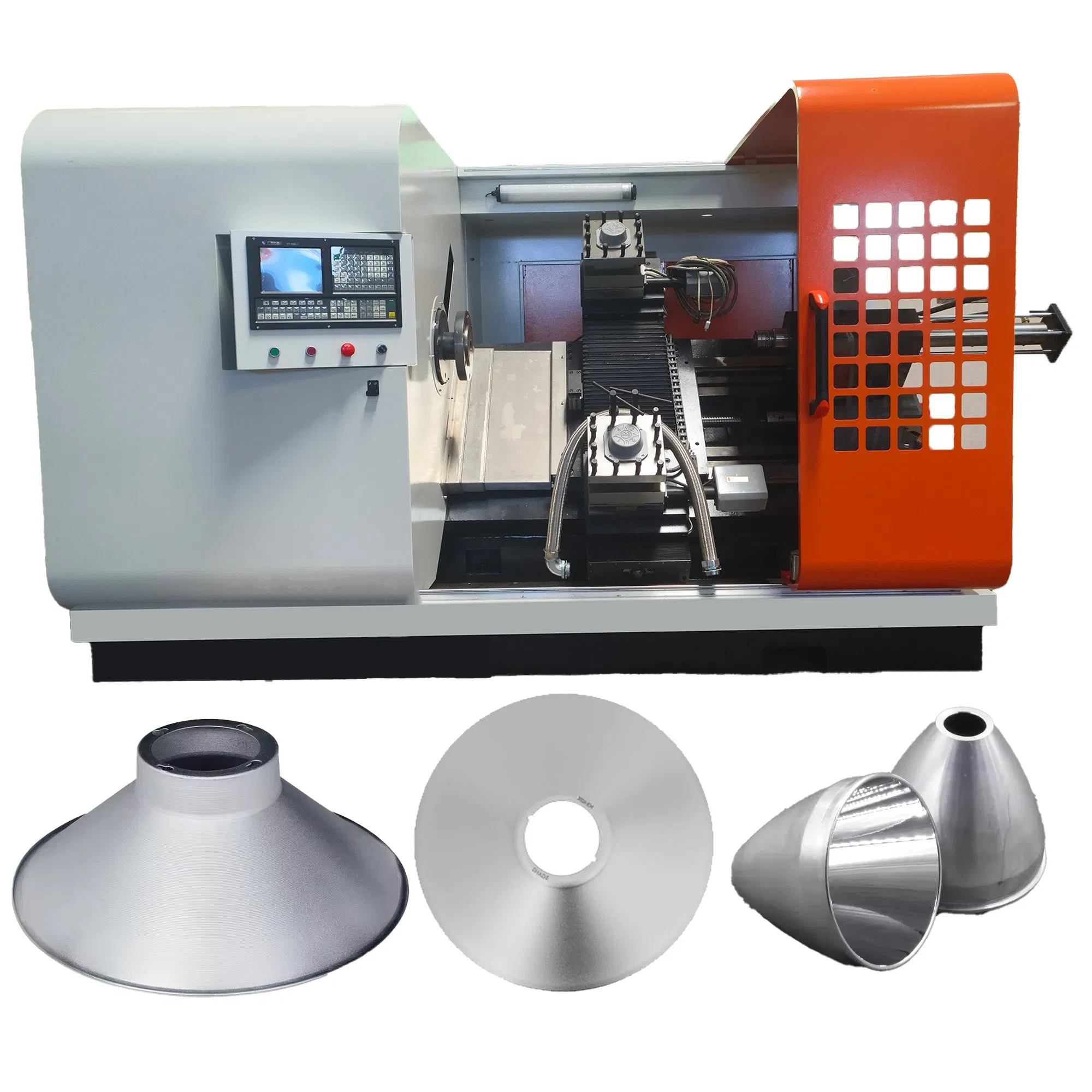 High Precision CE Approved CNC Metal Spinning Machine for Lampshade Production