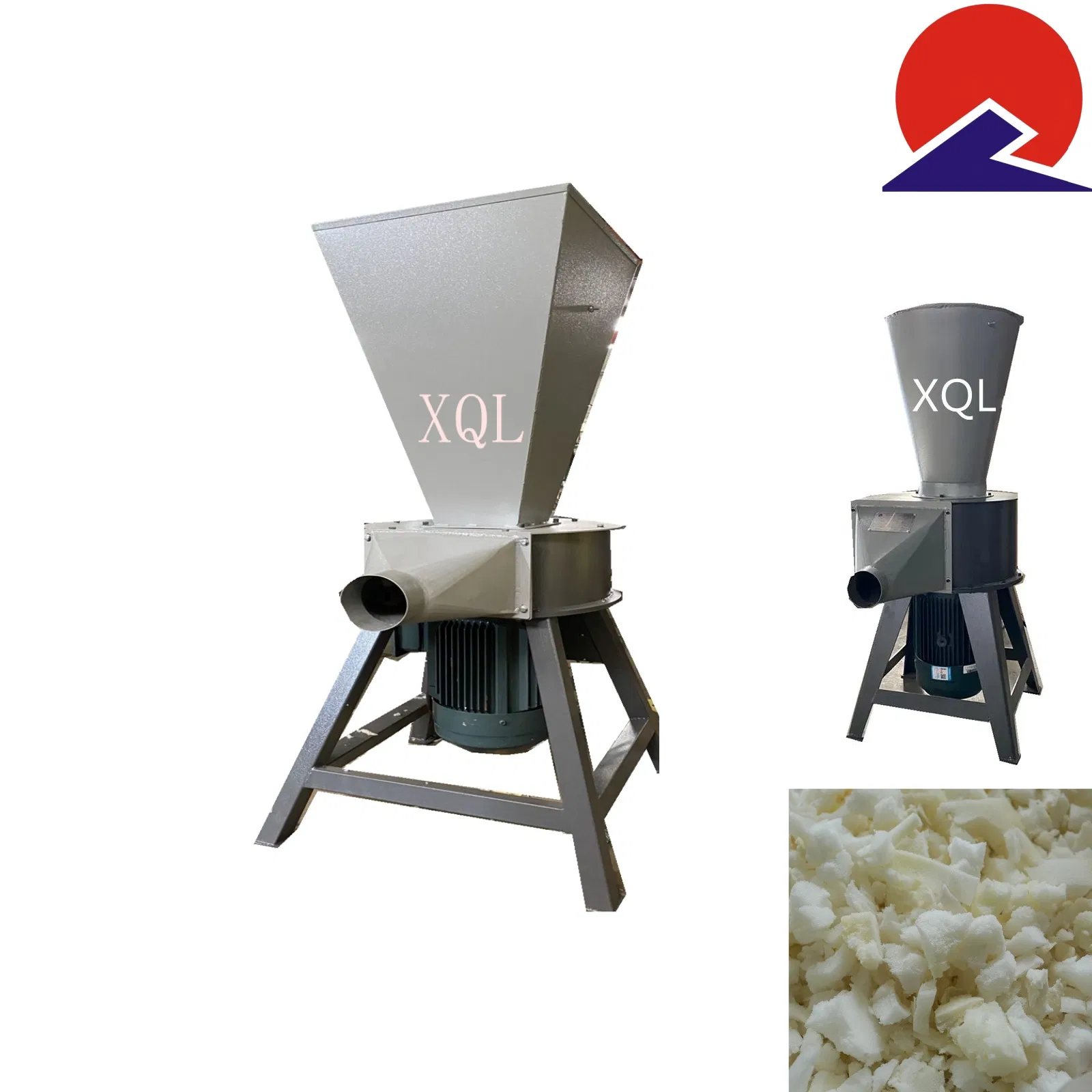 PU Foam Shredder Scrap Sponge Crushing Machine Foam Shredder Machine