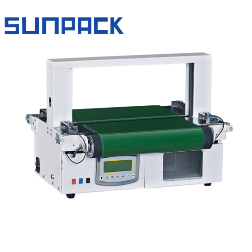 CE Approved High Speed Banding Banknote Binding Table Top Belt Packing Machine