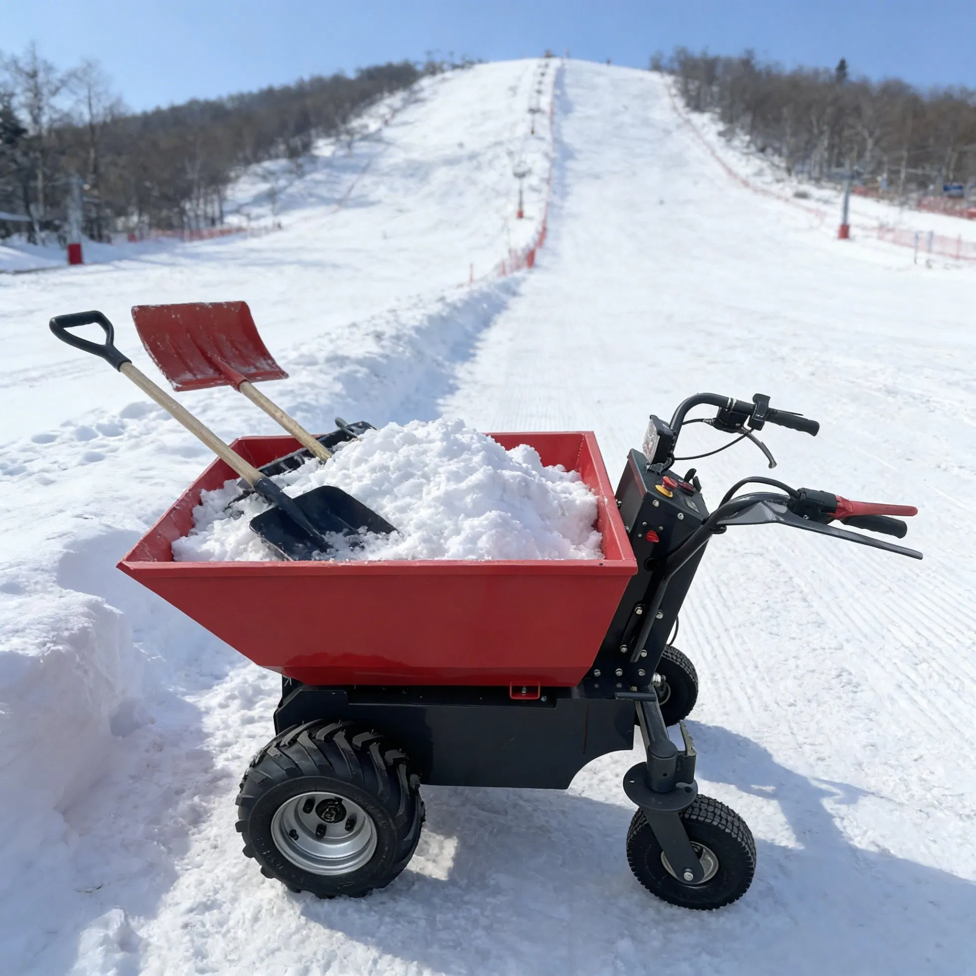 48V Lead Acid Battery Mini Electric Transport Dumper