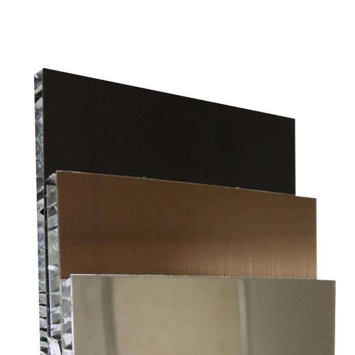 Pannelli leggeri per controsoffitto in nido d'ape in alluminio per ufficio moderno, 600x600 mm, piastrelle acustiche integrate a LED, anima ignifuga A2, sistema di installazione a incastro semplice