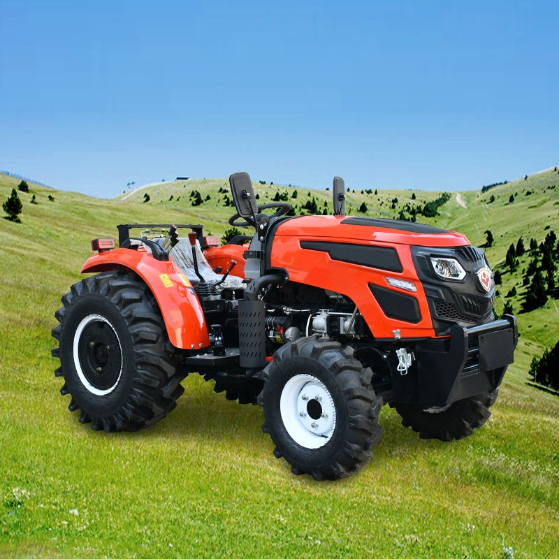 New Farming Euro 5 CE EPA Engine 50HP Rotary Tiller Ditching Motoculteur Four-Wheeled Tractor
