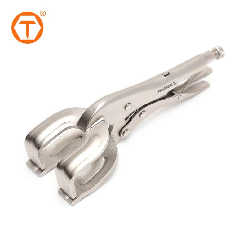 9 Inch Welding Clamp Tool Carbon Steel Quick Release U-Shaped Locking Pliers for Welding and Metal Fabrication
