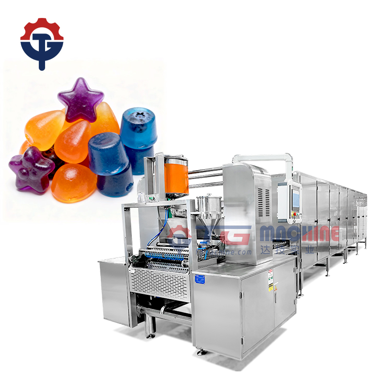 Automatic Gummy Candy Making Machine Soft Candy Production Line