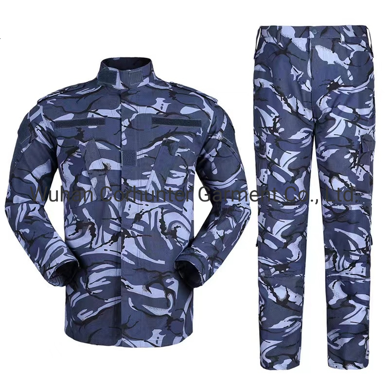 Custom Tactical Combat British Ocean Camouflage ACU Uniforms