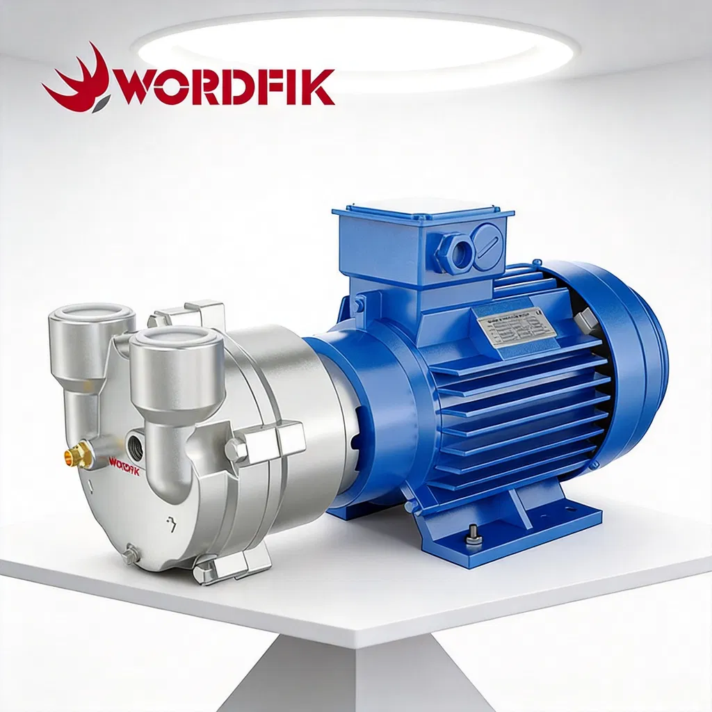 400m³/H Liquid Ring Vacuum Pump with Stainless Steel Components