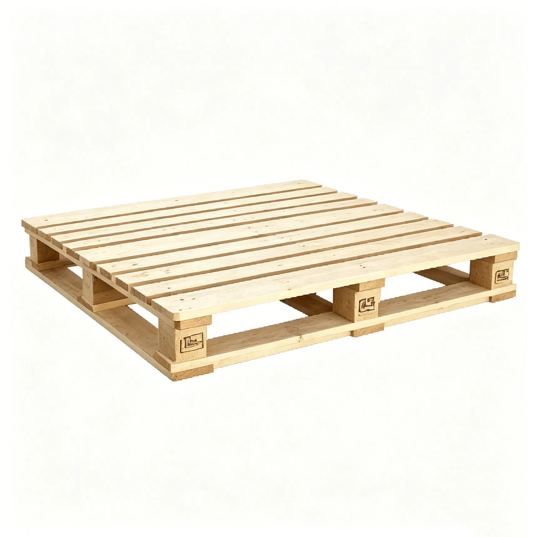 Palés de madera de tamaño europeo