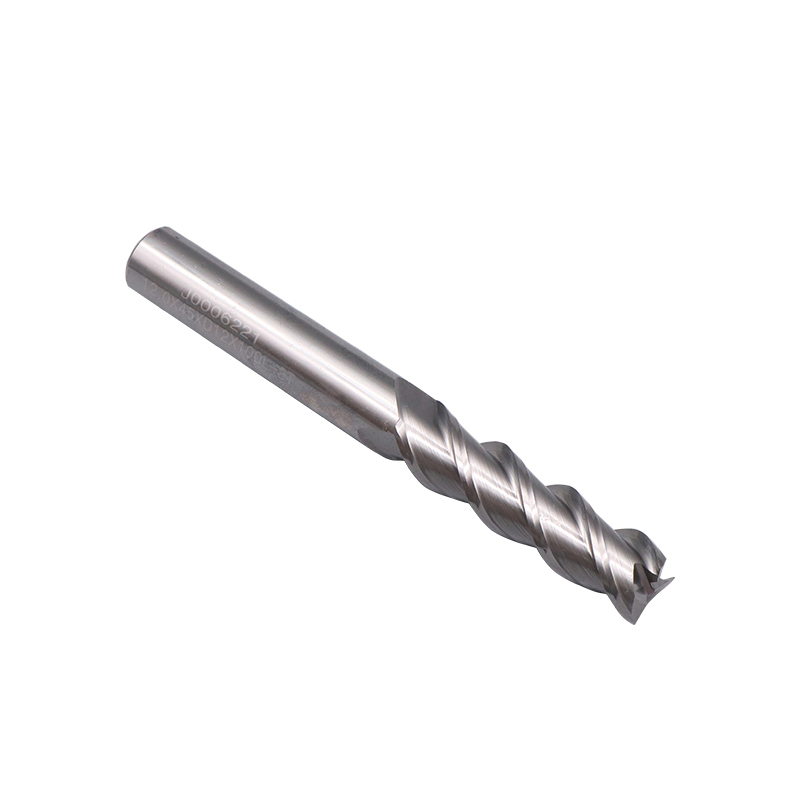 UNT Durable TiAlN Coated Corner Radius End Mill HRC45 Carbide 4 Flute