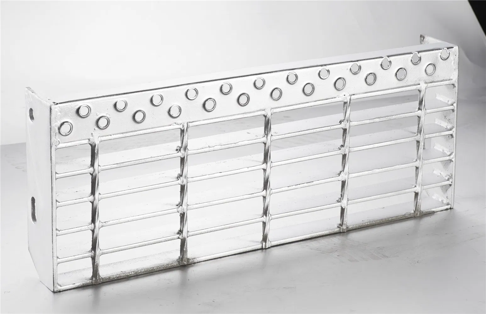 Painted Steel Grating Stair Treads Steel Ladder