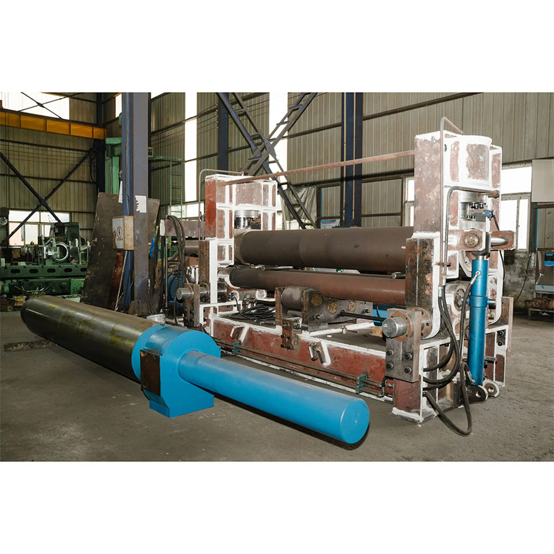 Hydraulic 3-Roller Plate Bending Rolling Machine
