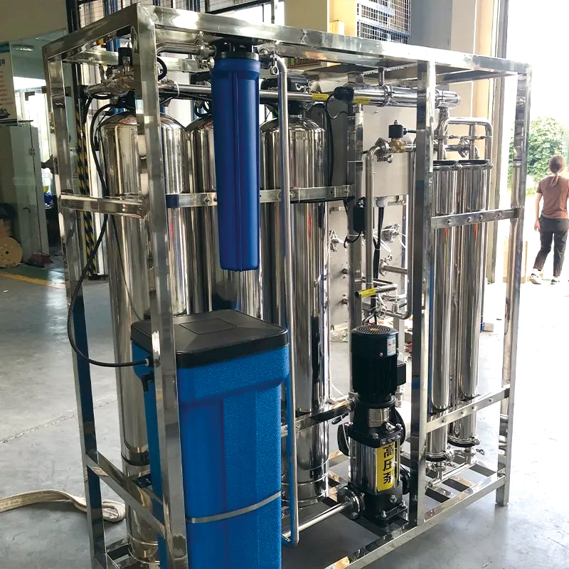 Sistema di filtrazione dell'acqua a osmosi inversa per il trattamento dell'acqua potabile commerciale da 500 lph