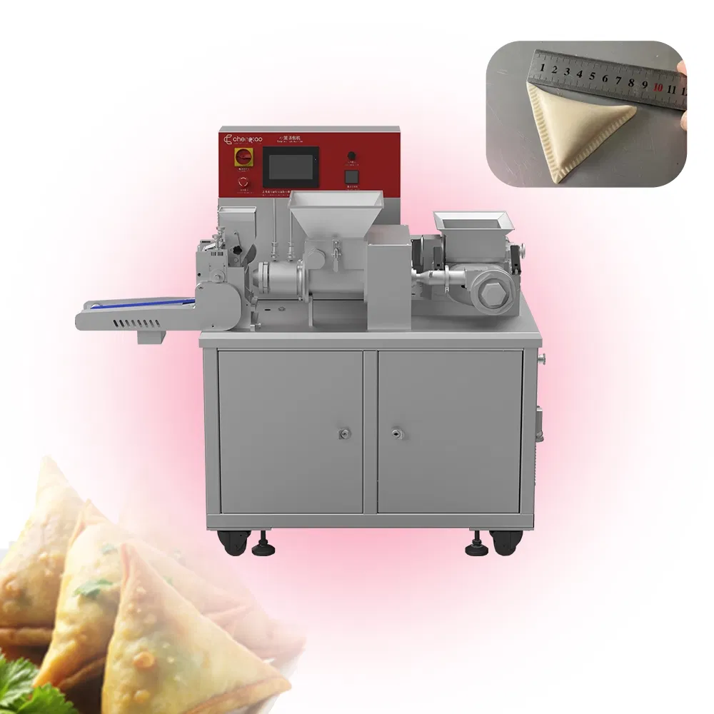 Automatische Samosa-Falt-Teigtaschenmaschine Ravioli Große Fleischpastete Empanadas Herstellungsmaschine