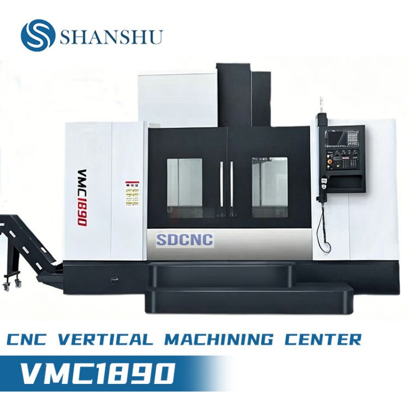 Centre d'usinage vertical CNC 3 axes Vmc1890 Heavy Duty, broche BT50, 6000 tr/min