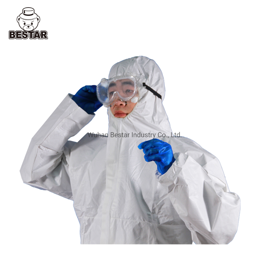 CE Certified Type 5b/6b Microporous Coverall