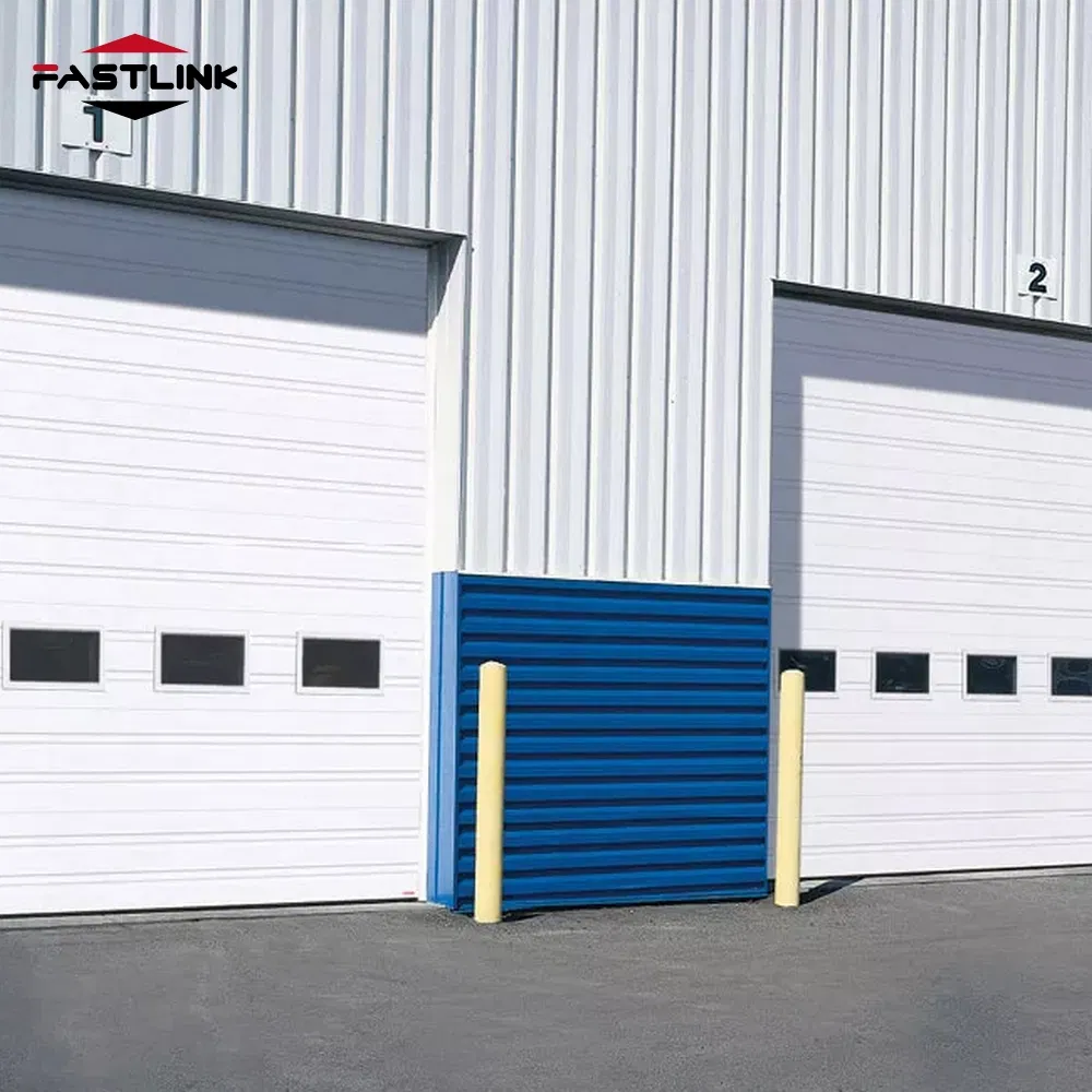Fastlink Modern Automatic Alloy Sandwich Design Sliding Sectional Garage Doors
