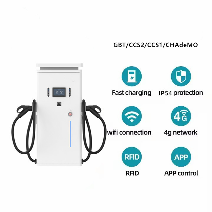 Caricabatterie EV per auto e bus elettrici a ricarica rapida DC da 160kW GB/T OCPP1.6