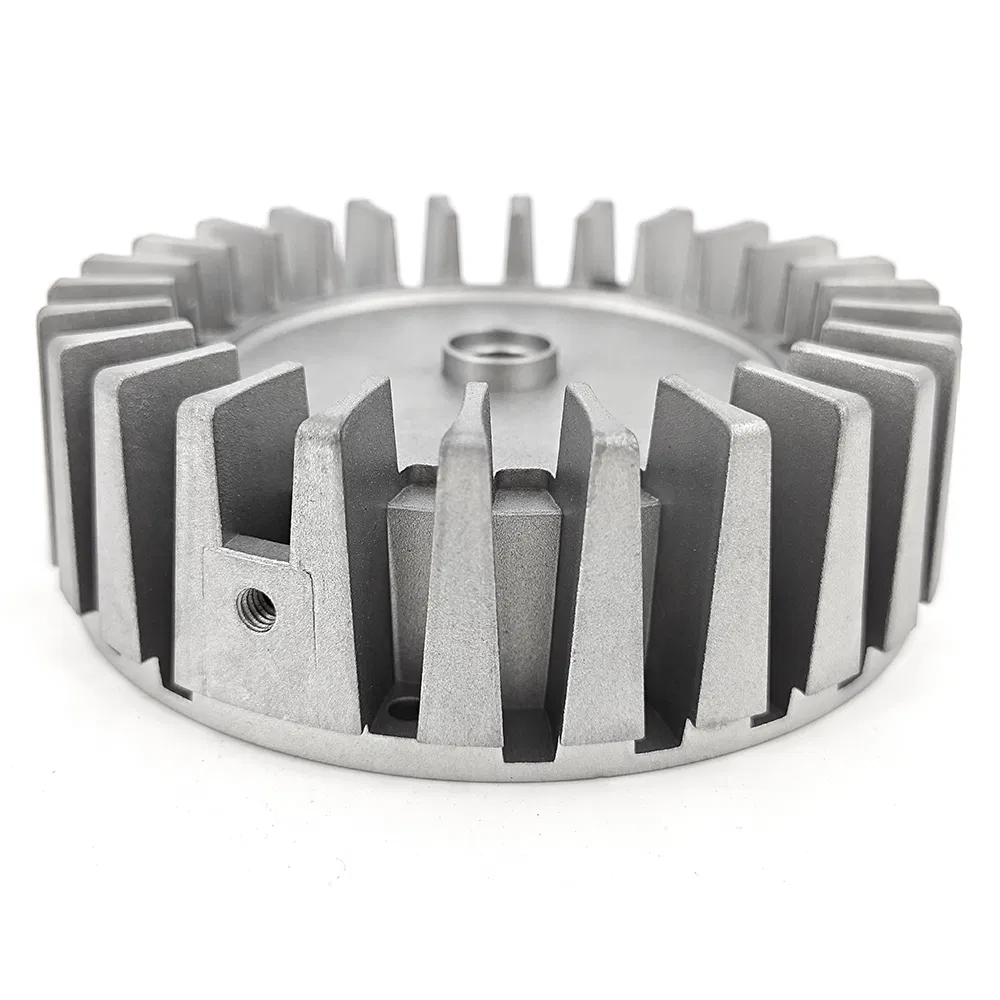 Lebendiger CNC-bearbeiteter Kühlkörper mit Druckguss-Finish